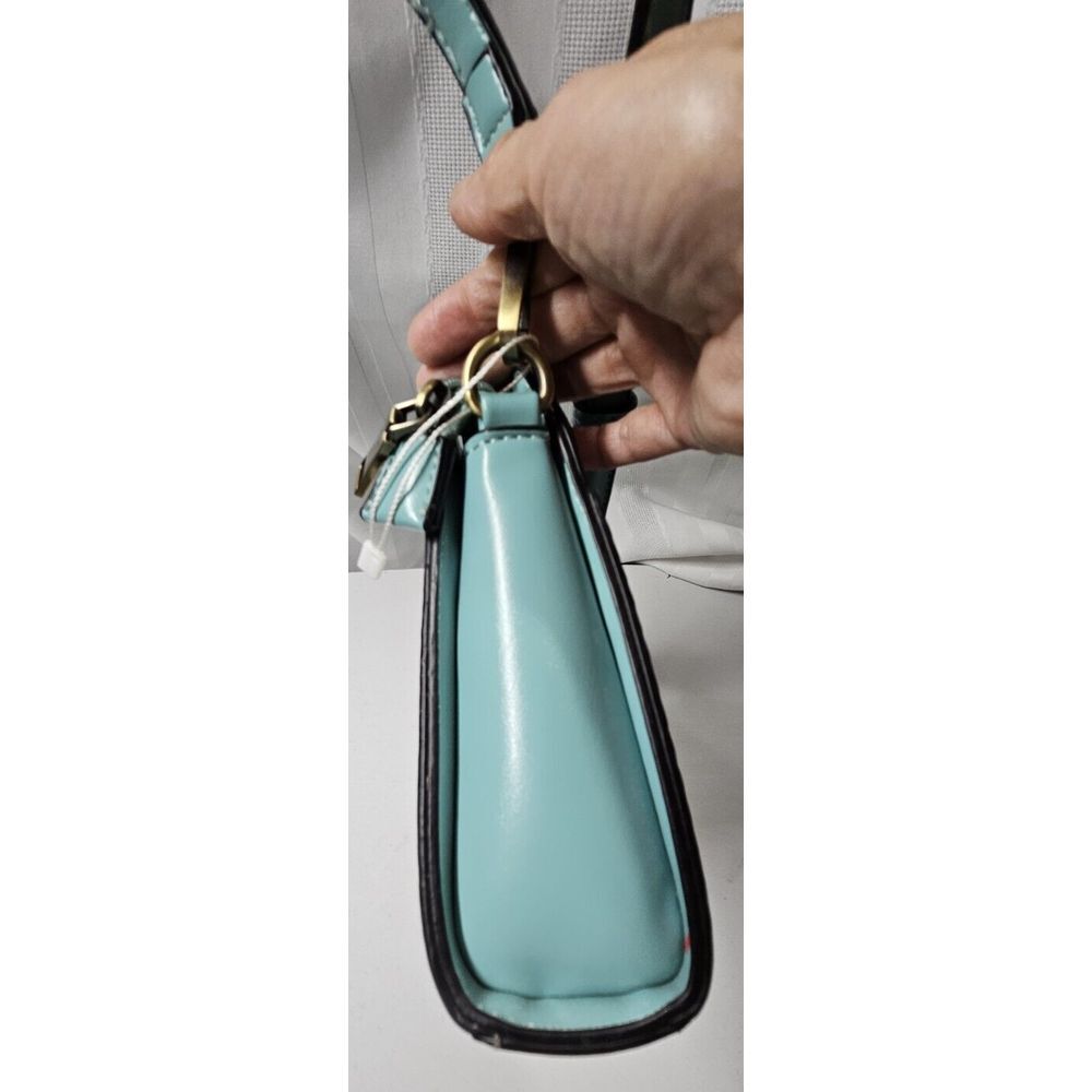 SIMPLY NOELLE box bag blue crossbody purse - Picture 6 of 16